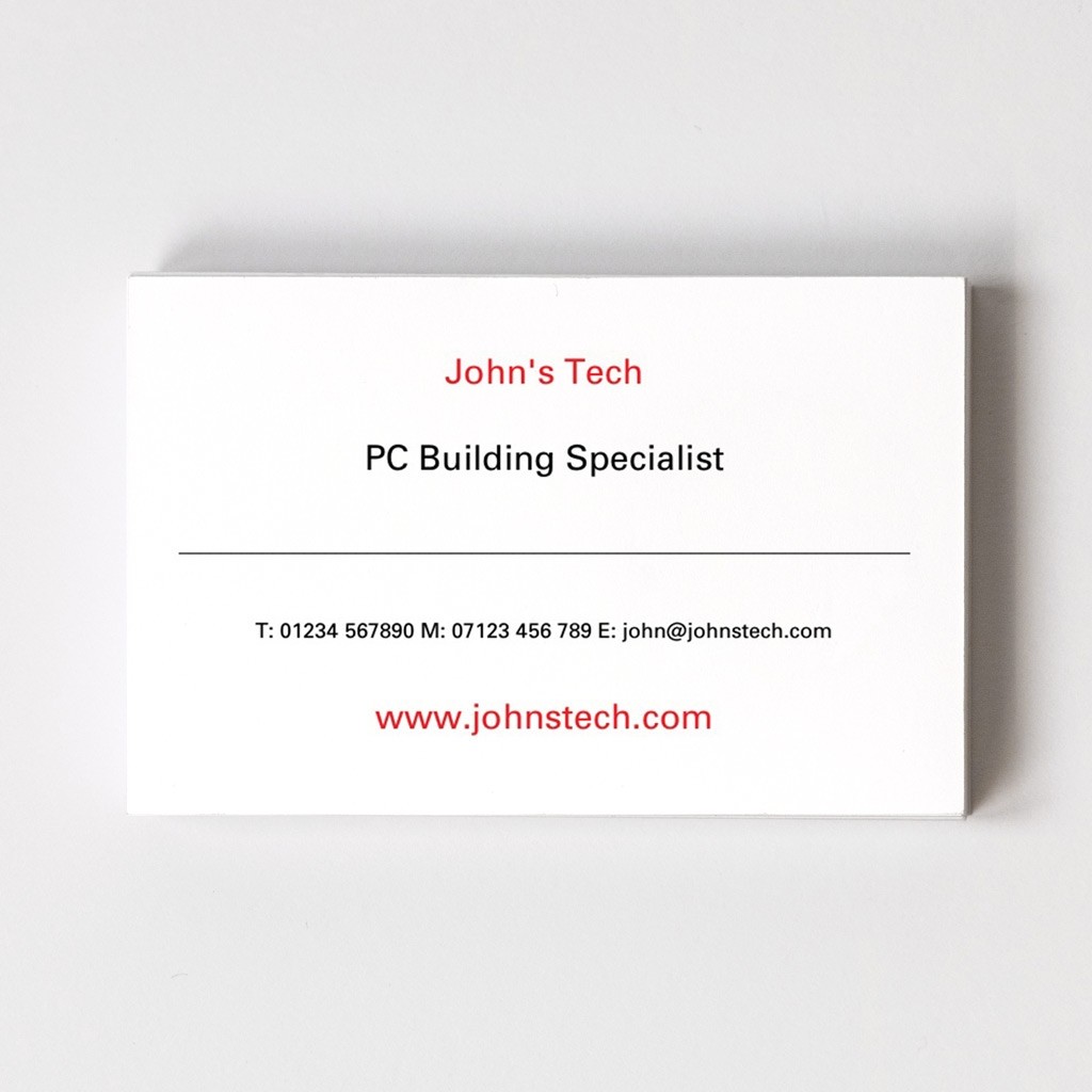 Classic Design Your Own Business Card - Able Labels